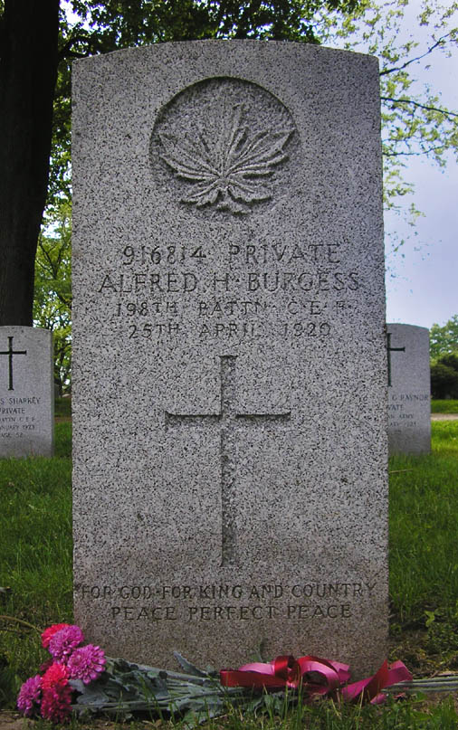Grave marker