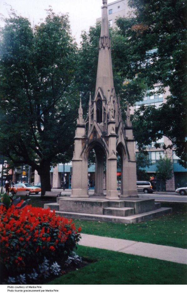 War Memorial on the grounds of St. James Cathedral