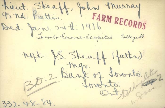 Circumstances of Death Registers