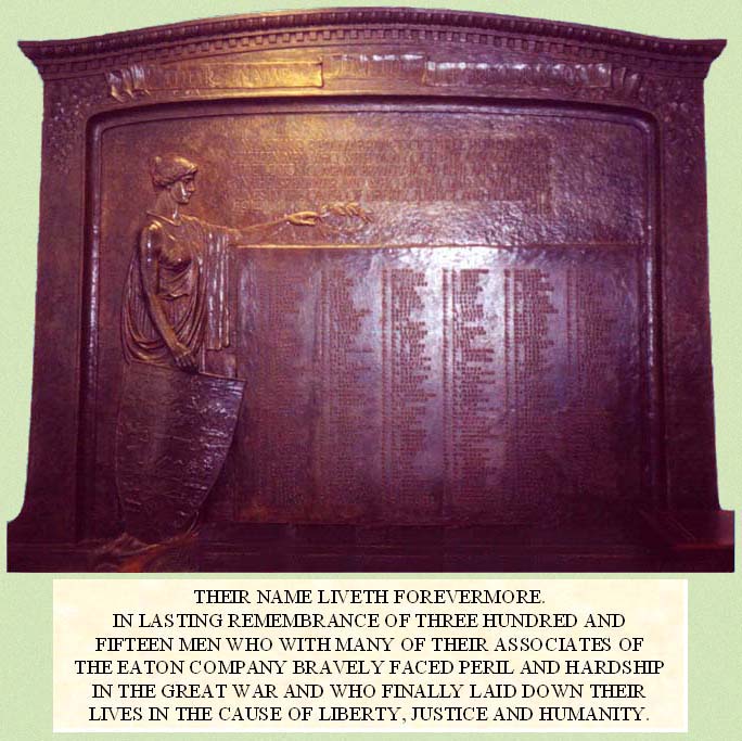 Eaton's Memorial