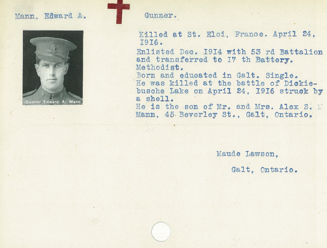 Photo of EDWARD ALEXANDER MANN