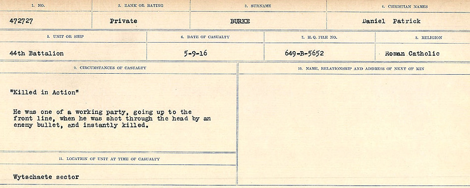 Circumstances of Death Registers