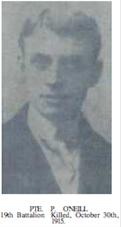 Photo of PERCY RAY O'NEILL