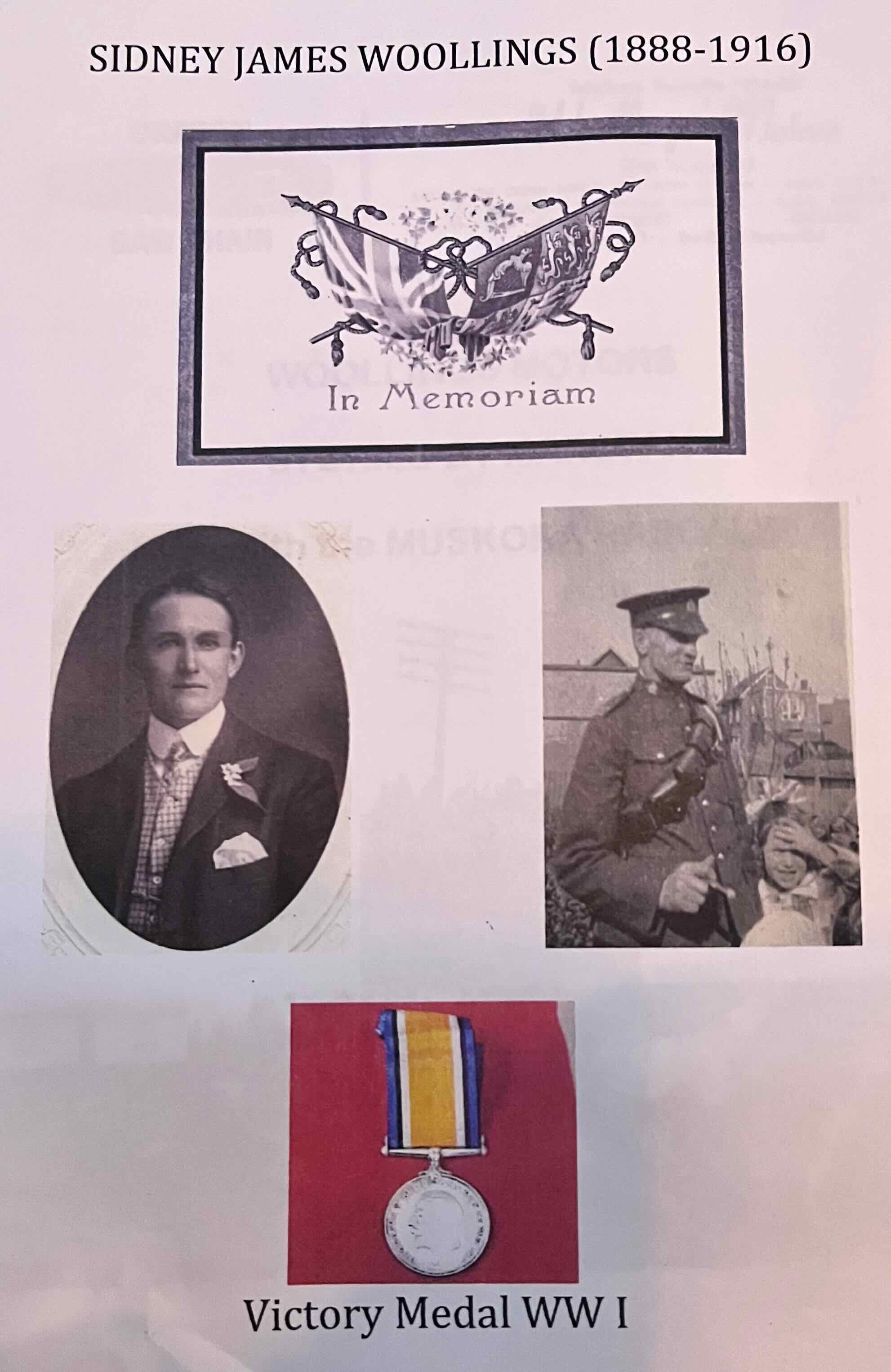 Photo of Sidney James Woollings