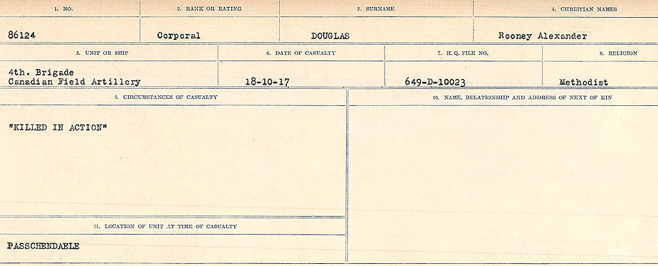 Circumstances of death registers