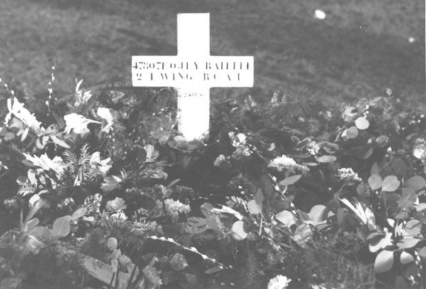 Original Grave Marker