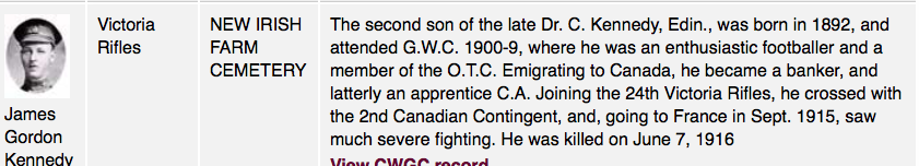 Photo of James Gordon Kennedy