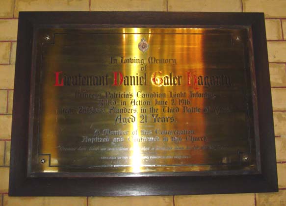 Memorial Plaque
