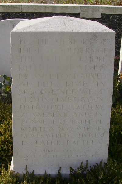 Levi Cottage Memorial