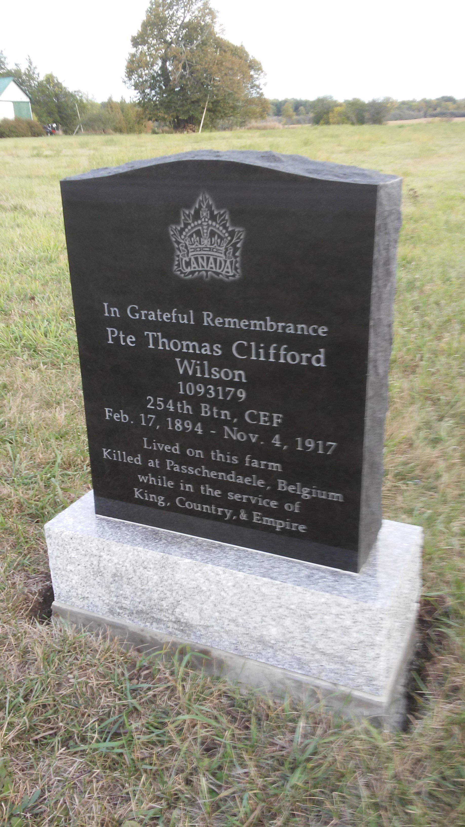 Photo of Thomas Clifford Wilson