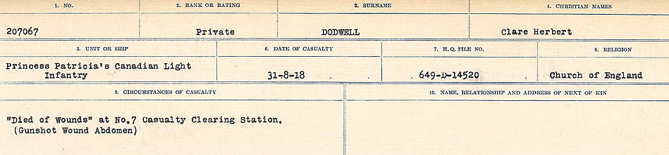 Circumstances of death registers