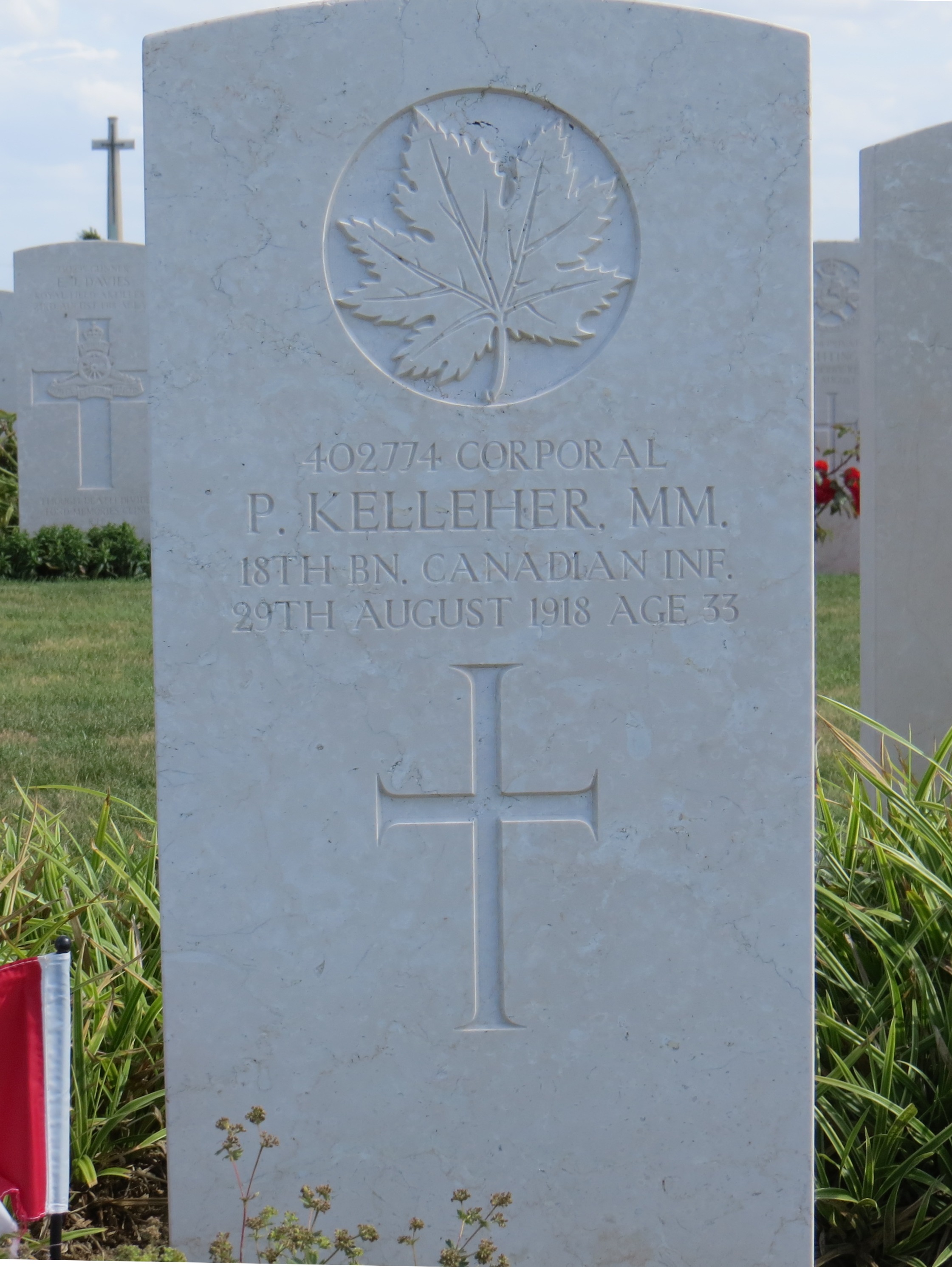 Grave marker