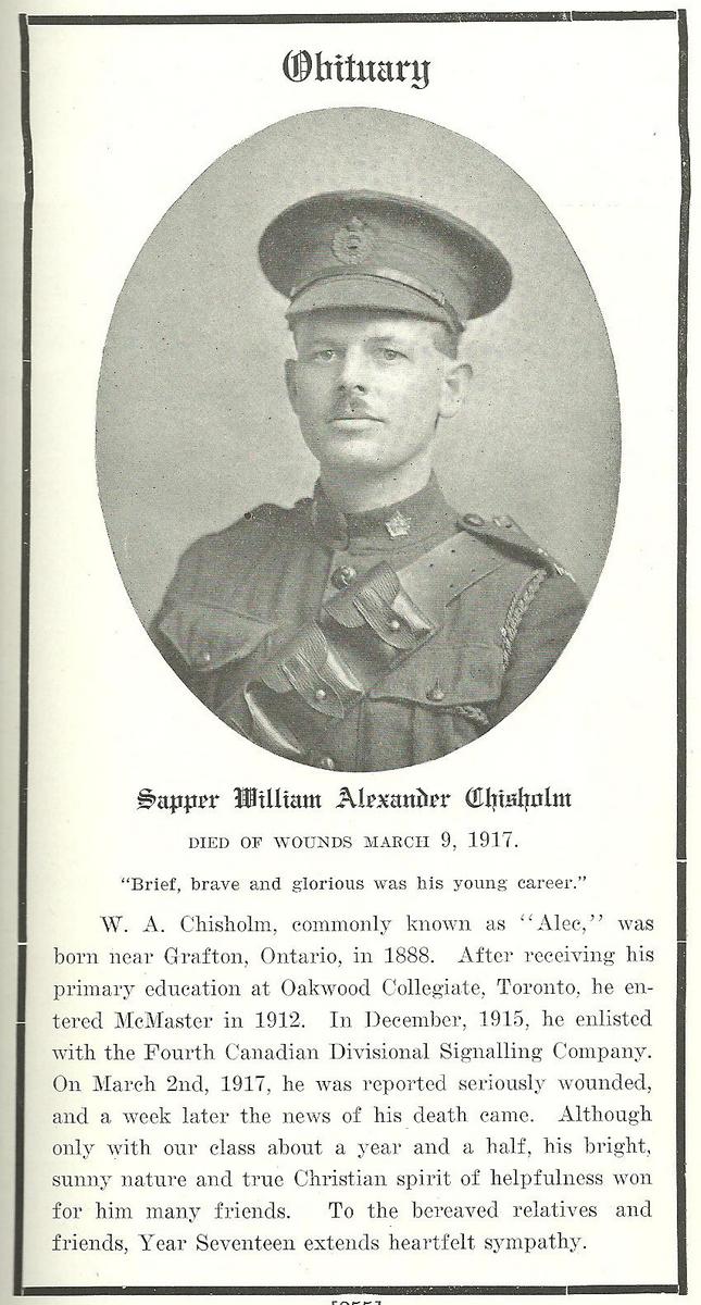 Photo of William Alexander Chisholm