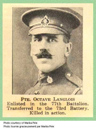 Photo of Joseph Octave Langlois