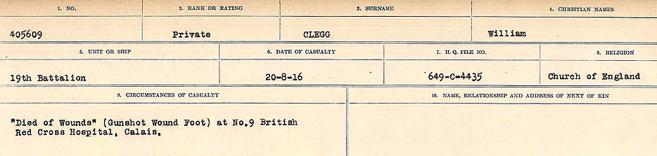 Photo of WILLIAM CLEGG