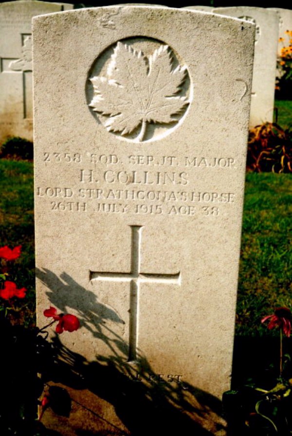 Headstone of Harry Collins