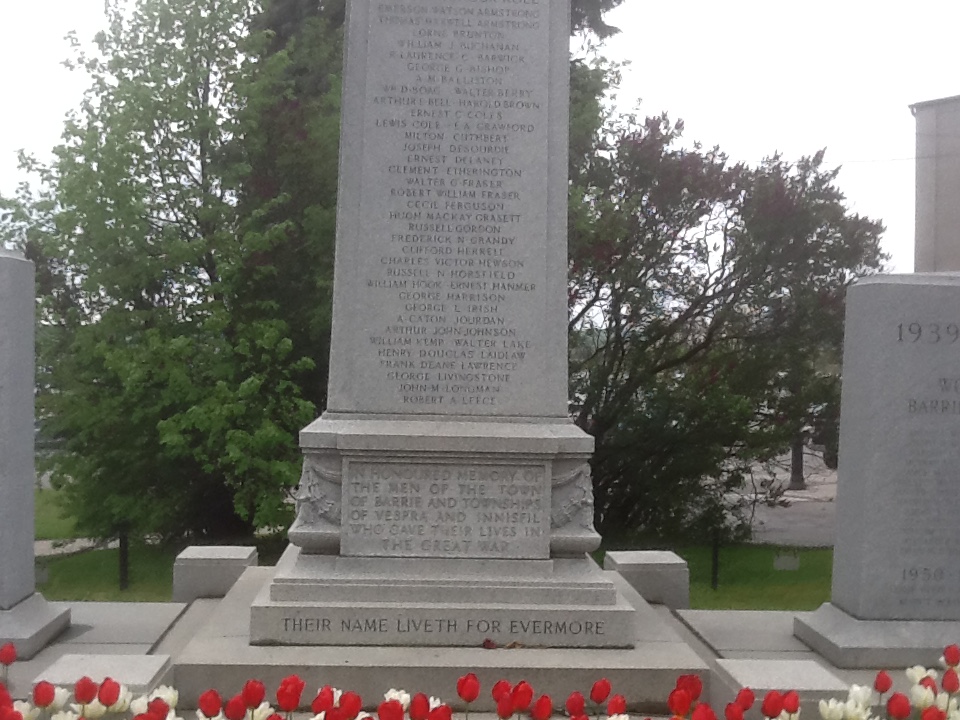 Barrie Cenotaph