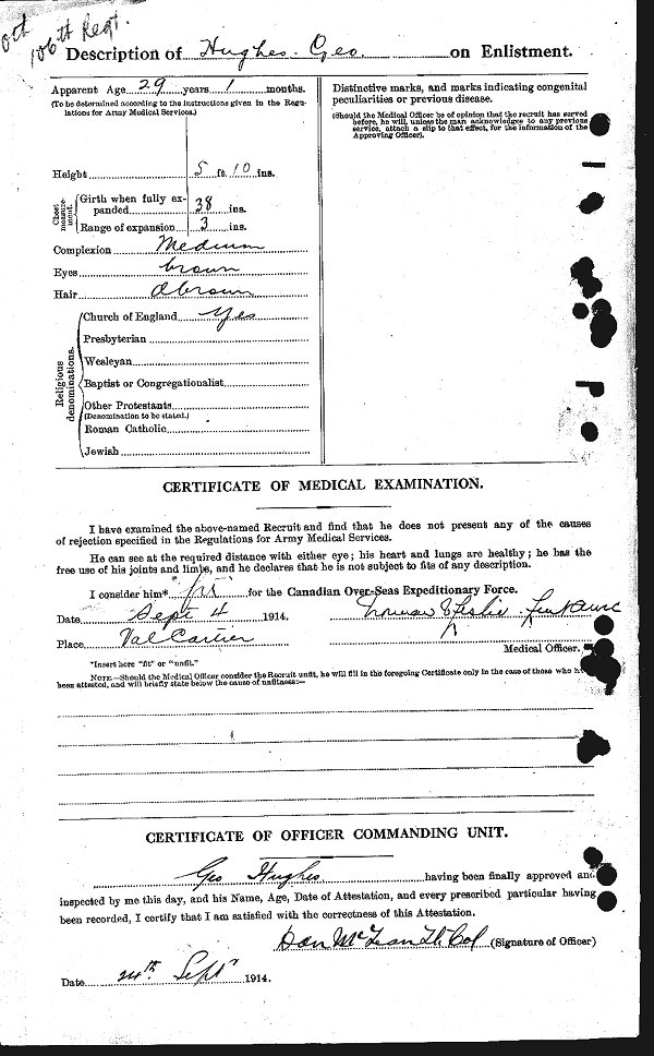 Attestation Papers (Reverse)