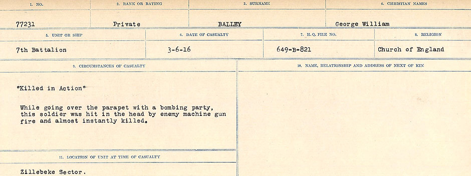 Circumstances of Death Registers