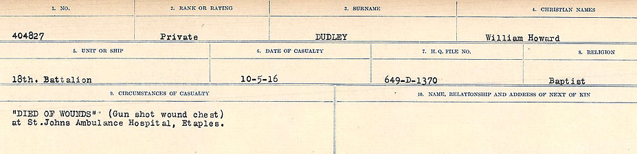 Circumstances of death registers