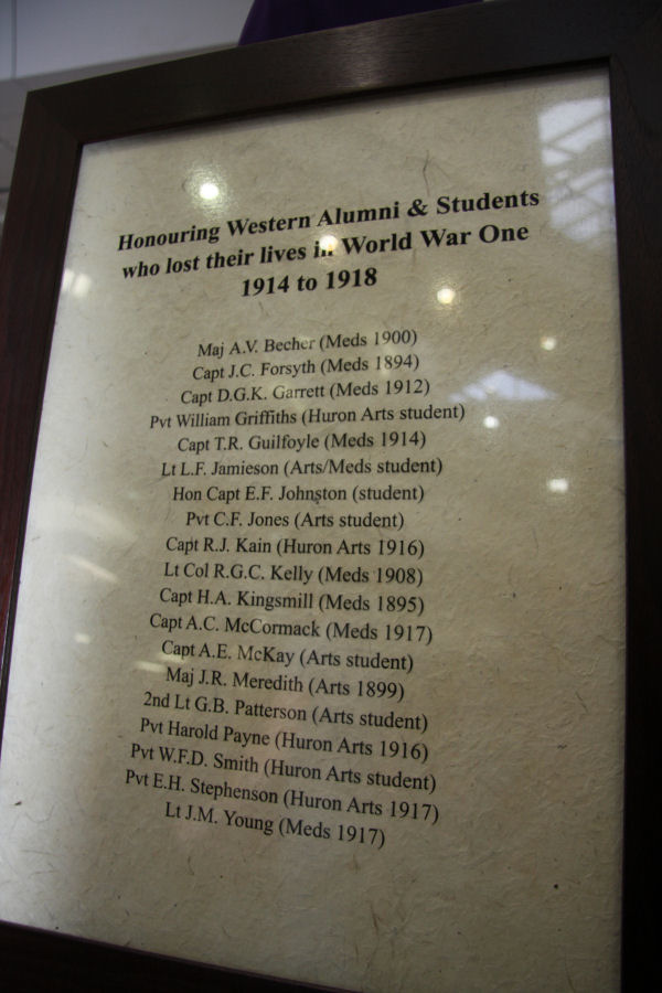Memorial Plaque