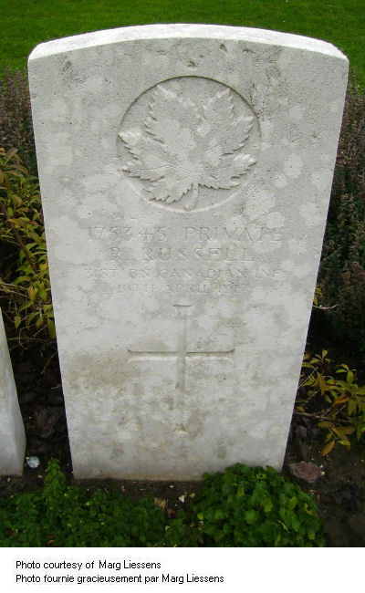 Grave marker