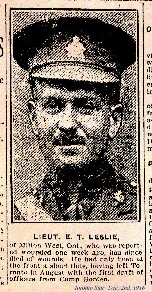 Photo of Edwin Thornton Leslie