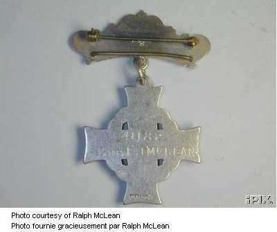 Memorial Cross (Reverse)