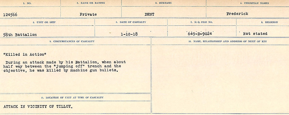 Circumstances of death registers