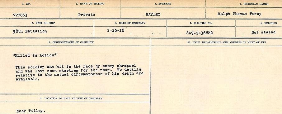 Circumstances of Death Registers