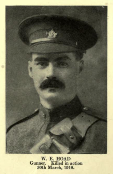 Photo of WILLIAM ERNEST HOAD