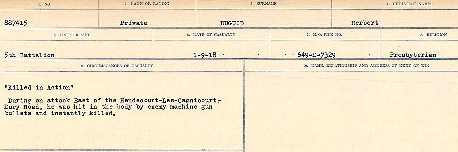 Circumstances of death registers