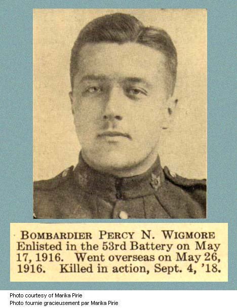 Photo of Percy Wigmore