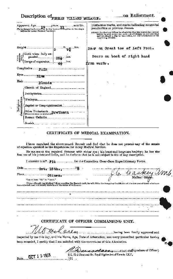 Attestation Paper (page 2)