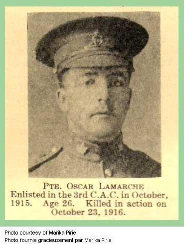 Photo of Oscar Lamarche