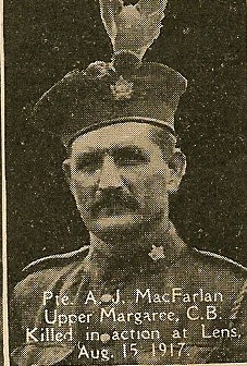 Photo of Augus Joseph McFarlane