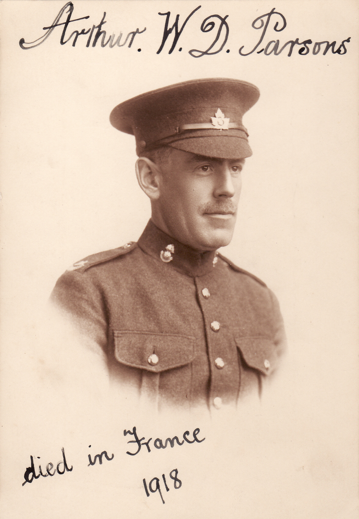 Photo of Arthur William Dennis Parsons