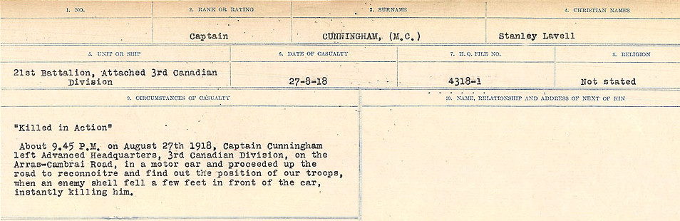 Circumstances of death registers
