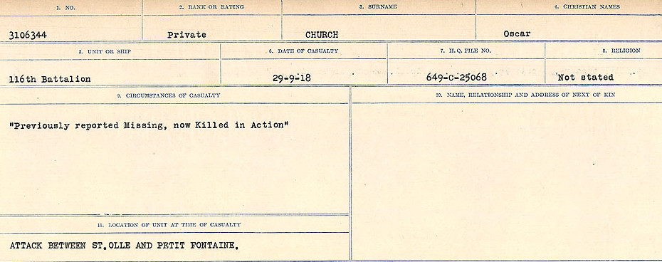 Circumstances of Death Registers