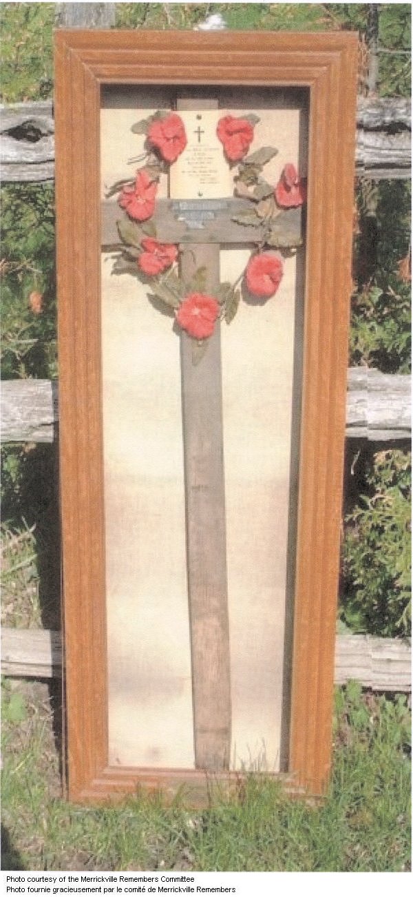Original wooden cross