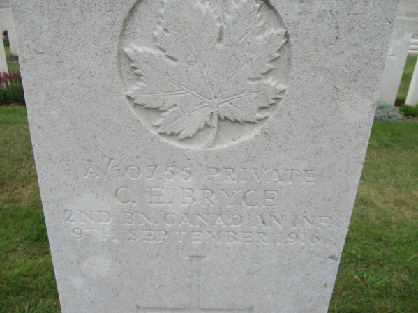 Grave marker