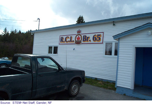 Royal Canadian Legion in Brigus