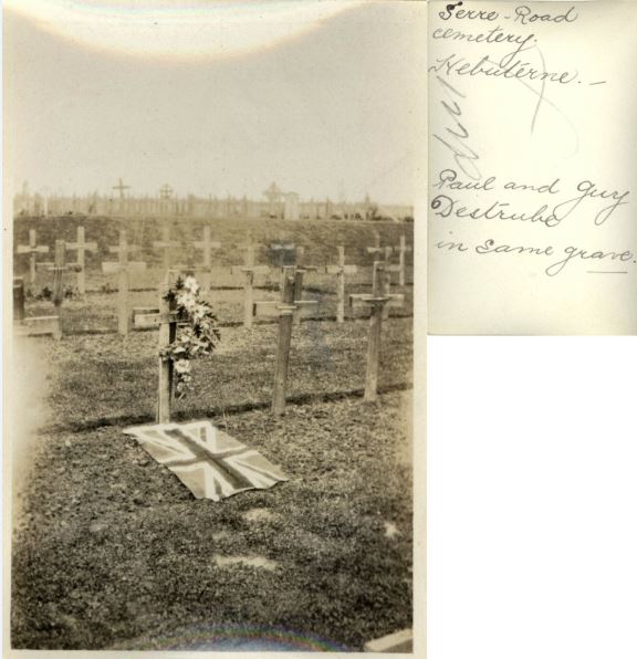 Temporary Grave Marker