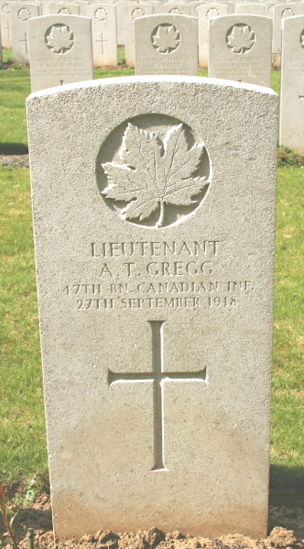Grave marker
