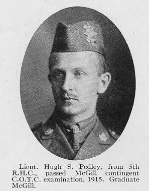 Photo de Hugh Stowell Pedley