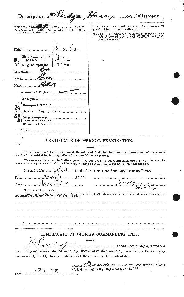 Feuille d'engagement