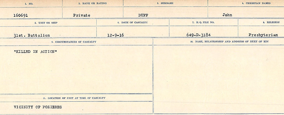 Circumstances of death registers