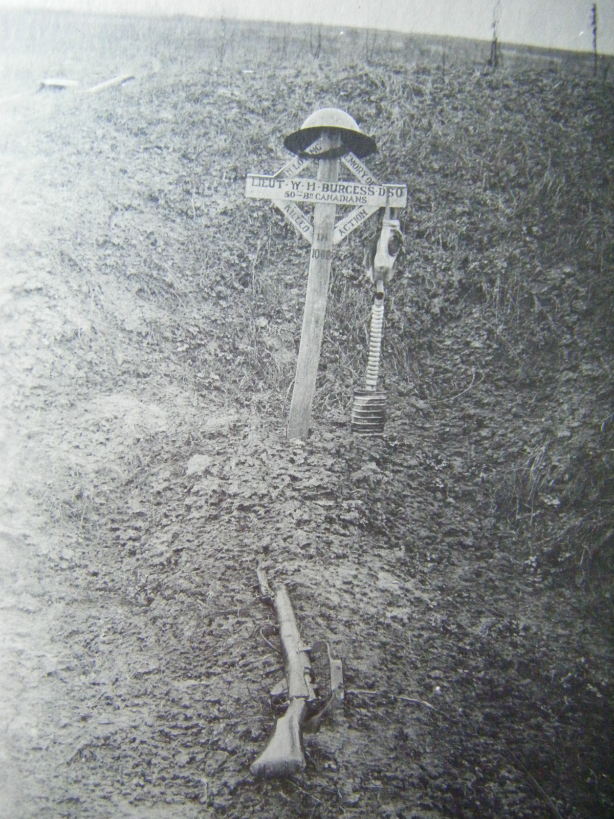 Temporary Grave Marker