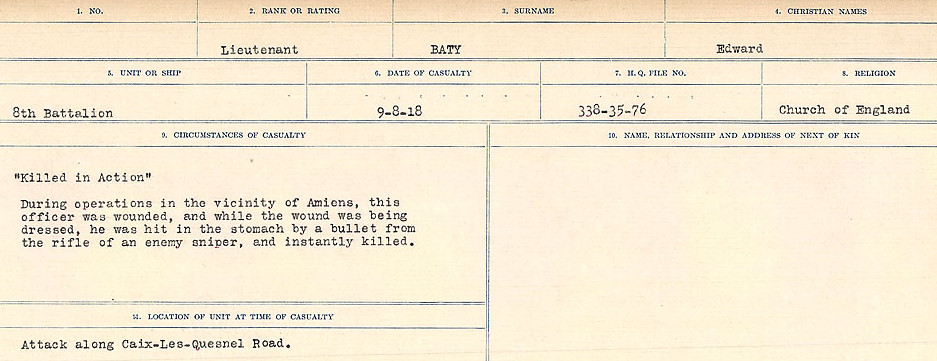 Circumstances of Death Registers