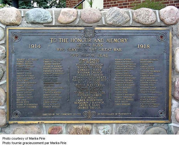 Commemorative Plaque